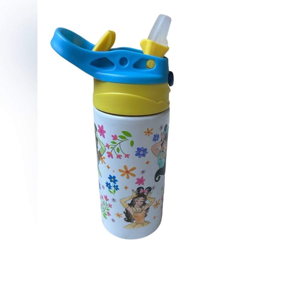 NWT Kids Water BottlE WITH DISNEY PRINCESSES - Picture 2 of 2